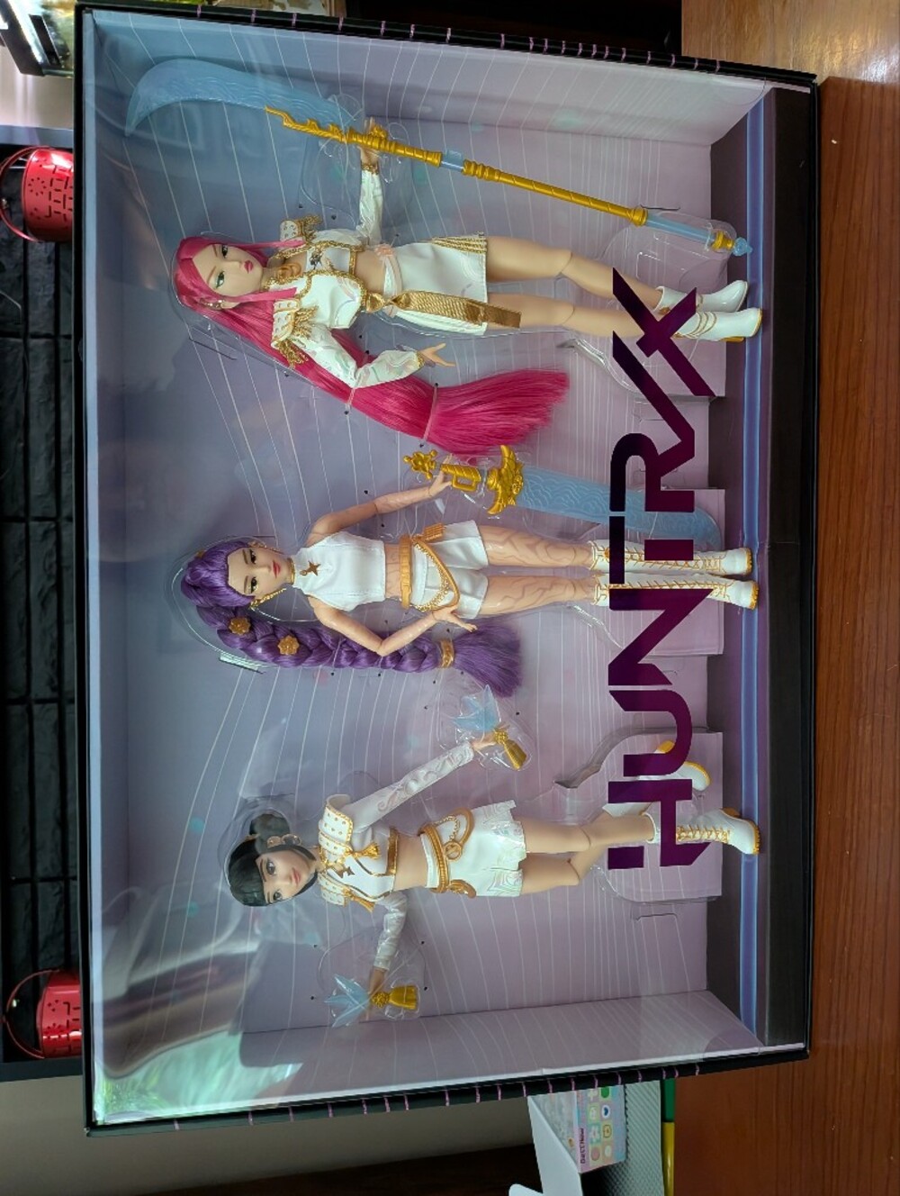 New Mattel Huntrix Kpop Demon Hunters What It Sounds Like doll set